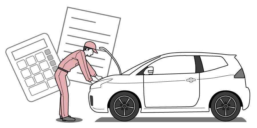 車検費用の内訳